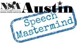 Upcoming
        In-person Speech Mastermind, May 1, 2024